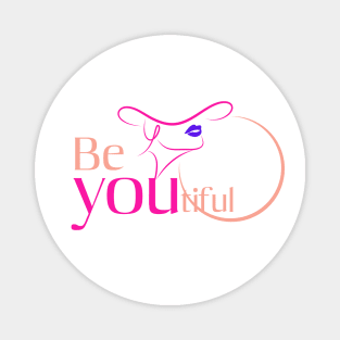 BeYouTiFul, Beautiful Girl Sketch Magnet